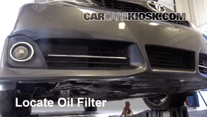 Oil & Filter Change Toyota Camry (2012-2014) - 2014 Toyota Camry SE 3.5L V6
